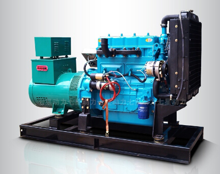 斗门上柴30kw大型柴油二手发电机组